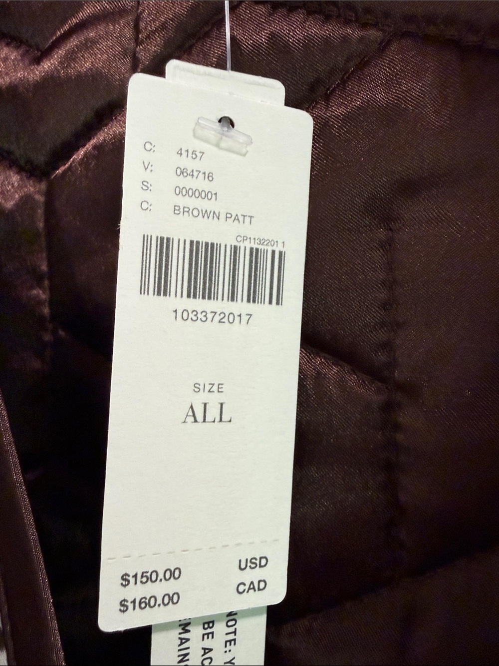 New! Maeve Anthropologie Open Front Cow Print Cream and Brown Quilted Jacket OS - Picture 6 of 14
